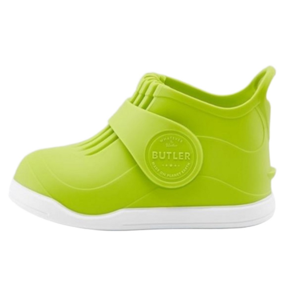 Butler The Rockhopper Whatever the Weather Lime Green Rain Boots Overshoe